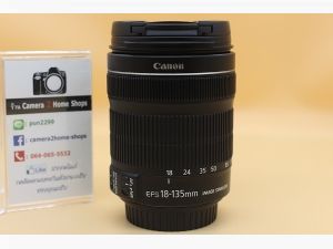 ขาย Lens Canon EF-S 18-135mm IS STM สภาพสวย อดีตประกันร้าน ไร้ฝ้า รา ตัวหนังสือคมชัด ยางแน่น  อุปกรณ์และรายละเอียดของสินค้า 1.Lens Canon EF-S 18-135 mm f/3